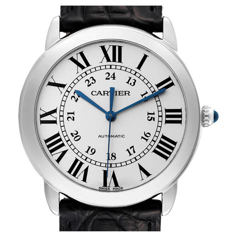 cartier wsrn0021|ronde solo cartier automatic movement.